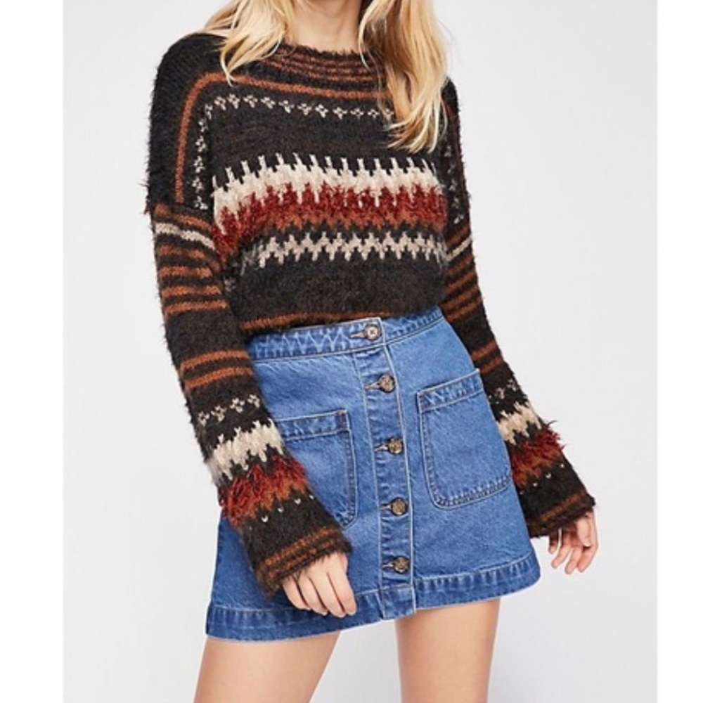 Free People “don’t get me wrong” skirt